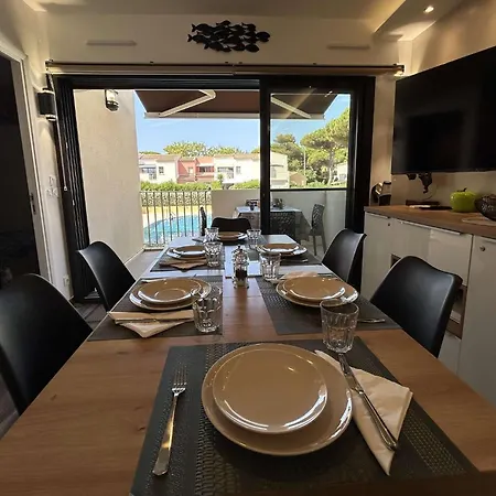 Appt 3 Pieces - Jusqu'a 6 Personnes- Le Cap D'agde Ct210-136 *